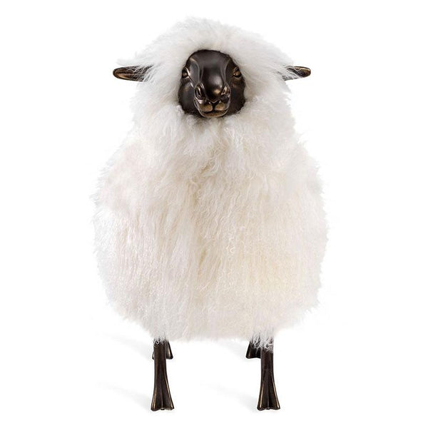 Interlude Home Phillippe Sheep Sculpture – Paynes Gray