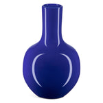 Currey & Co Ocean Blue Long Neck Vase