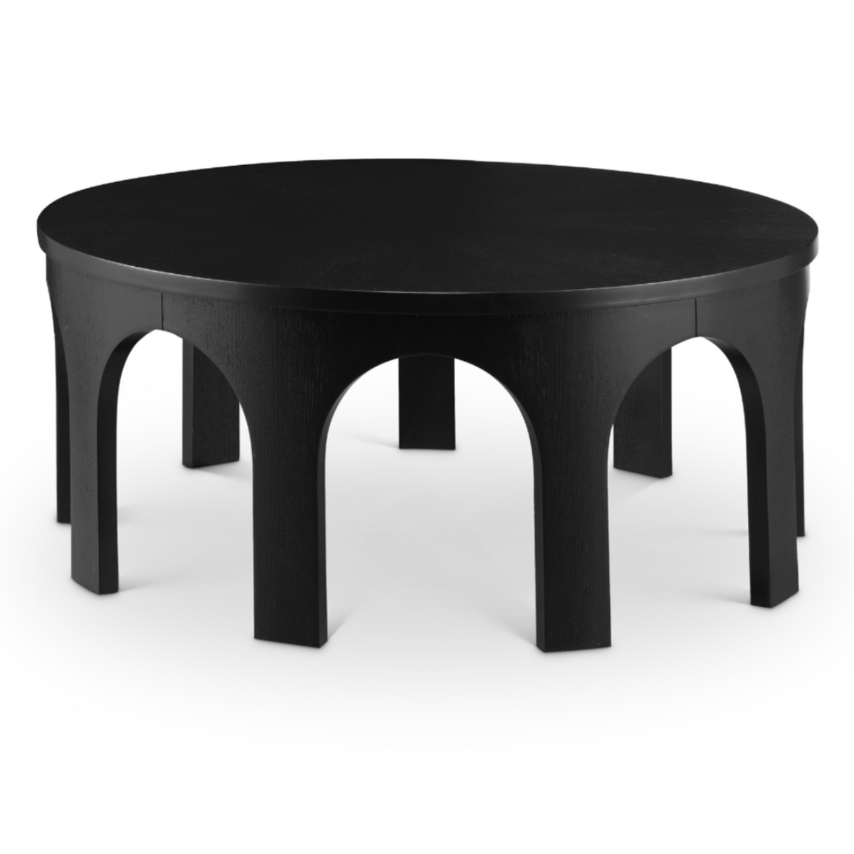 Westfield Black Solid Wood And Oak Veneer Coffee Table