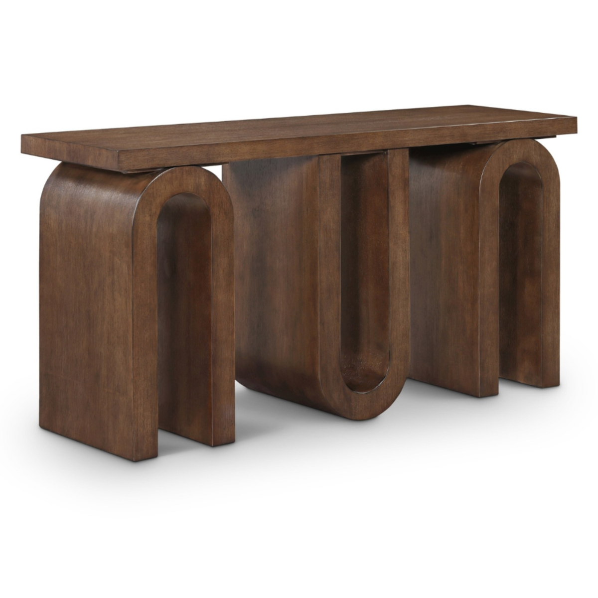 Westbourne Brown Oak Veneer Console Table