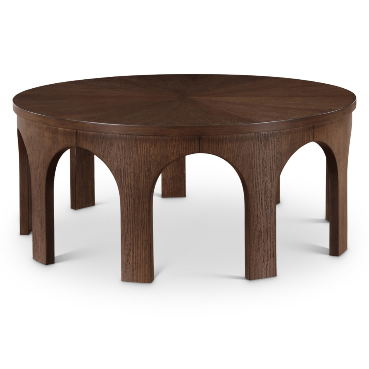 Westfield Brown Solid Wood And Oak Veneer Coffee Table