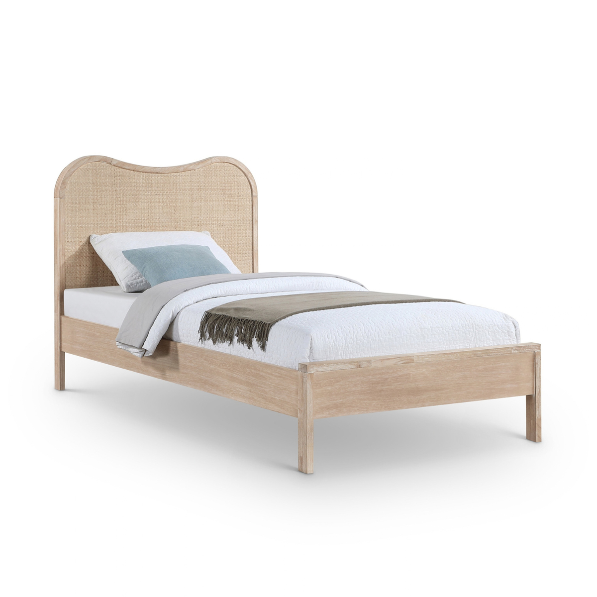Windsor Natural Cane And Solid Wood Bed
