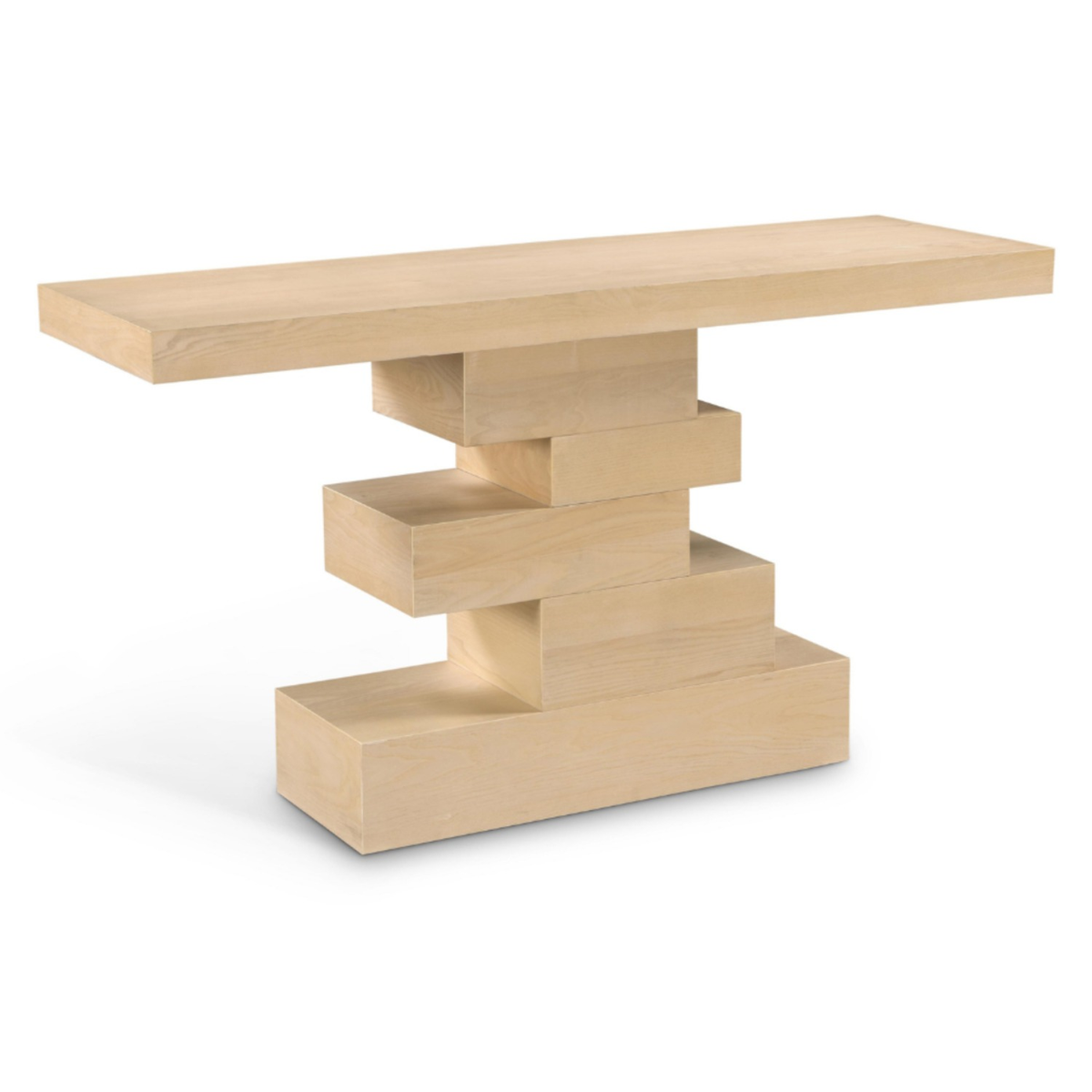 Westmount Natural Ash Veneer Console Table