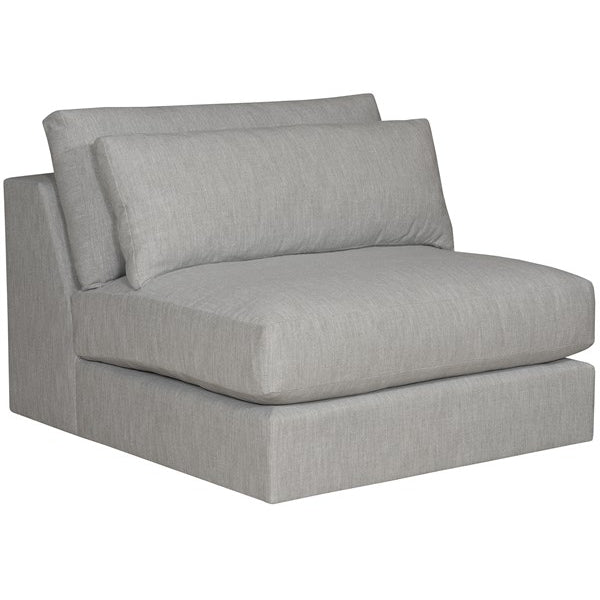 Vanguard Furniture Leone Identify Dove Armless Chair