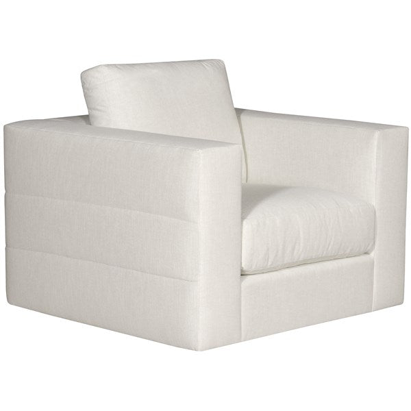Vanguard Furniture Leone Identify Ivory Swivel Chair