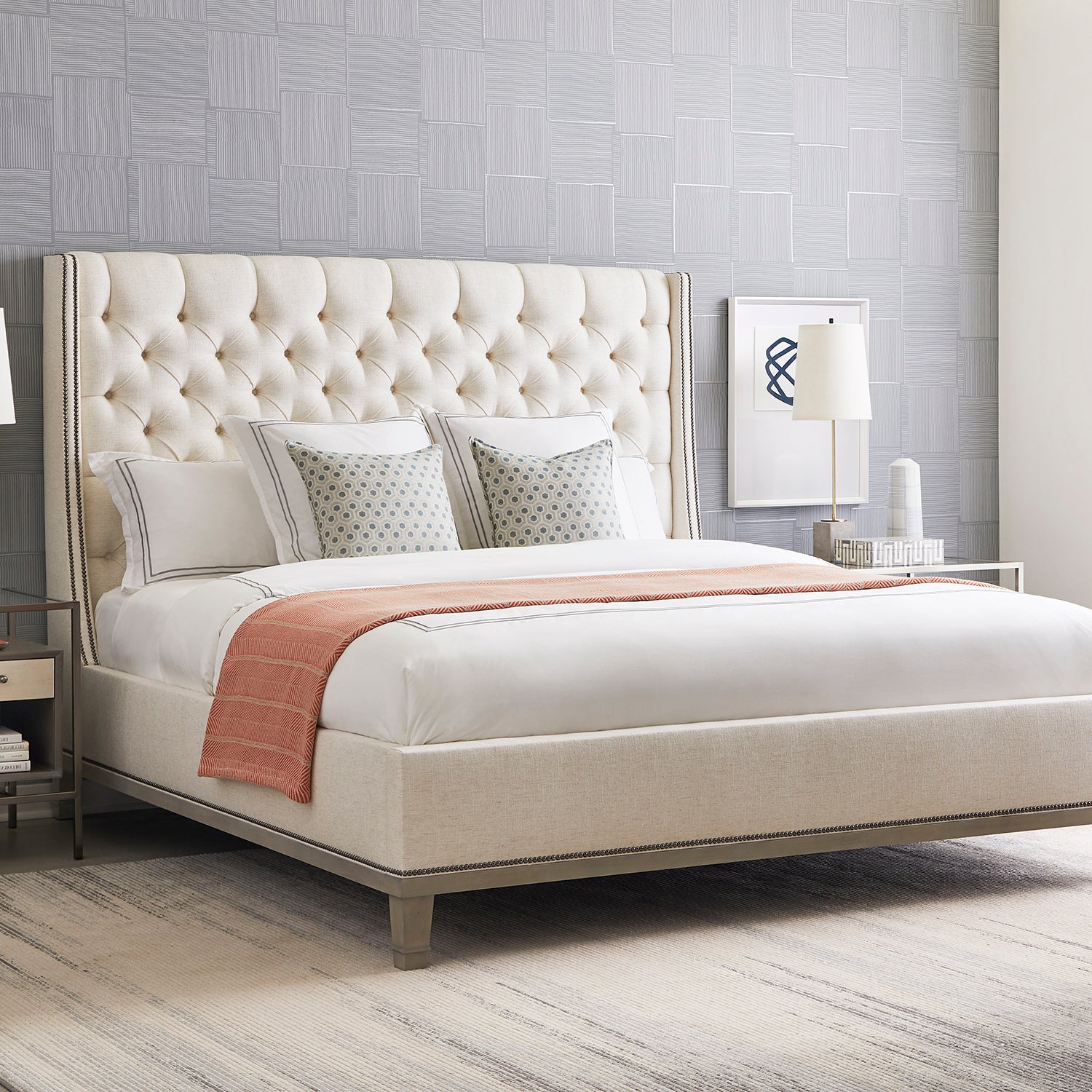 Vanguard Furniture Cleo Bead Snow Bed