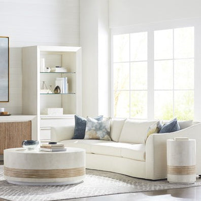 Vanguard Furniture Alba White Agate Spot Table