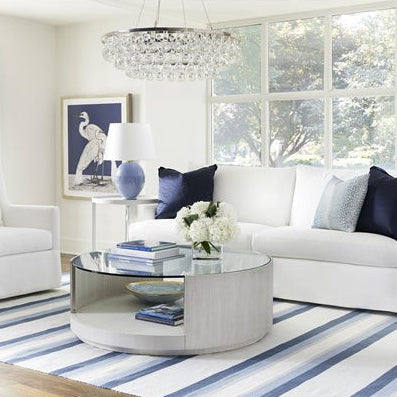 Vanguard Furniture Axis Casa Blanca Round Cocktail Table