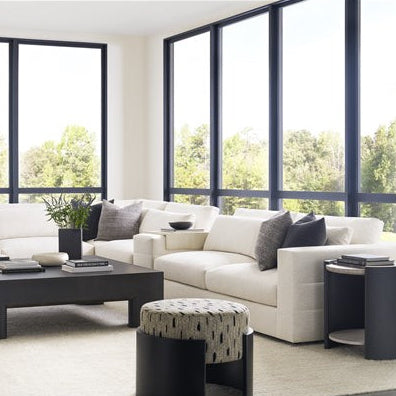 Vanguard Furniture Leone Nomad Snow Right Arm Two Seat Sofa