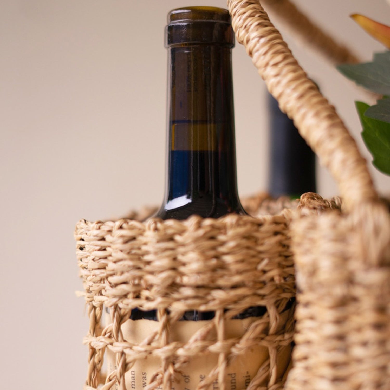 Seagrass Wine and Storage Basket