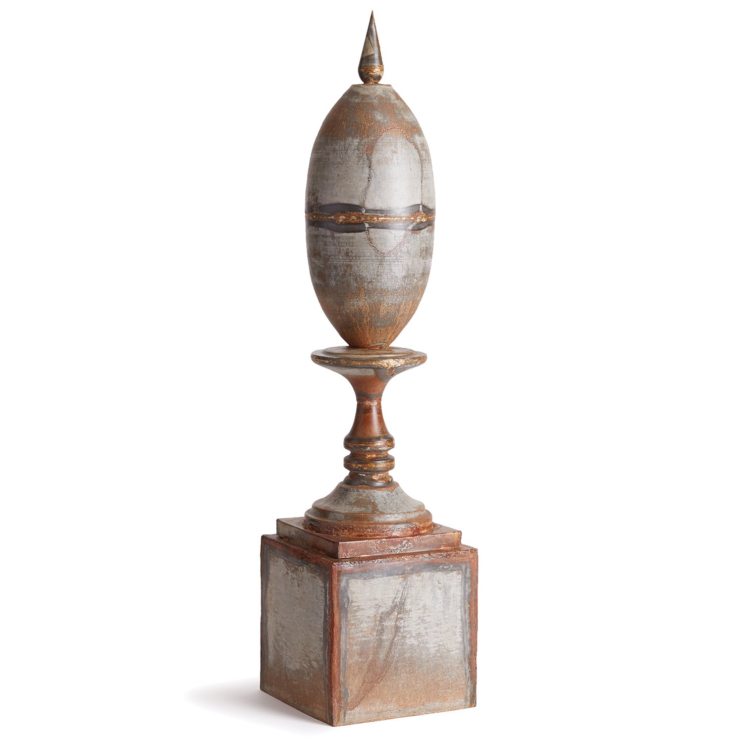 Weathered Metal Finial