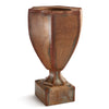 Weathered Tapered Square Urn