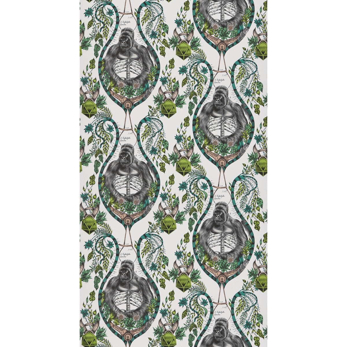 Clarke And Clarke Silverback Nude  Wallpaper