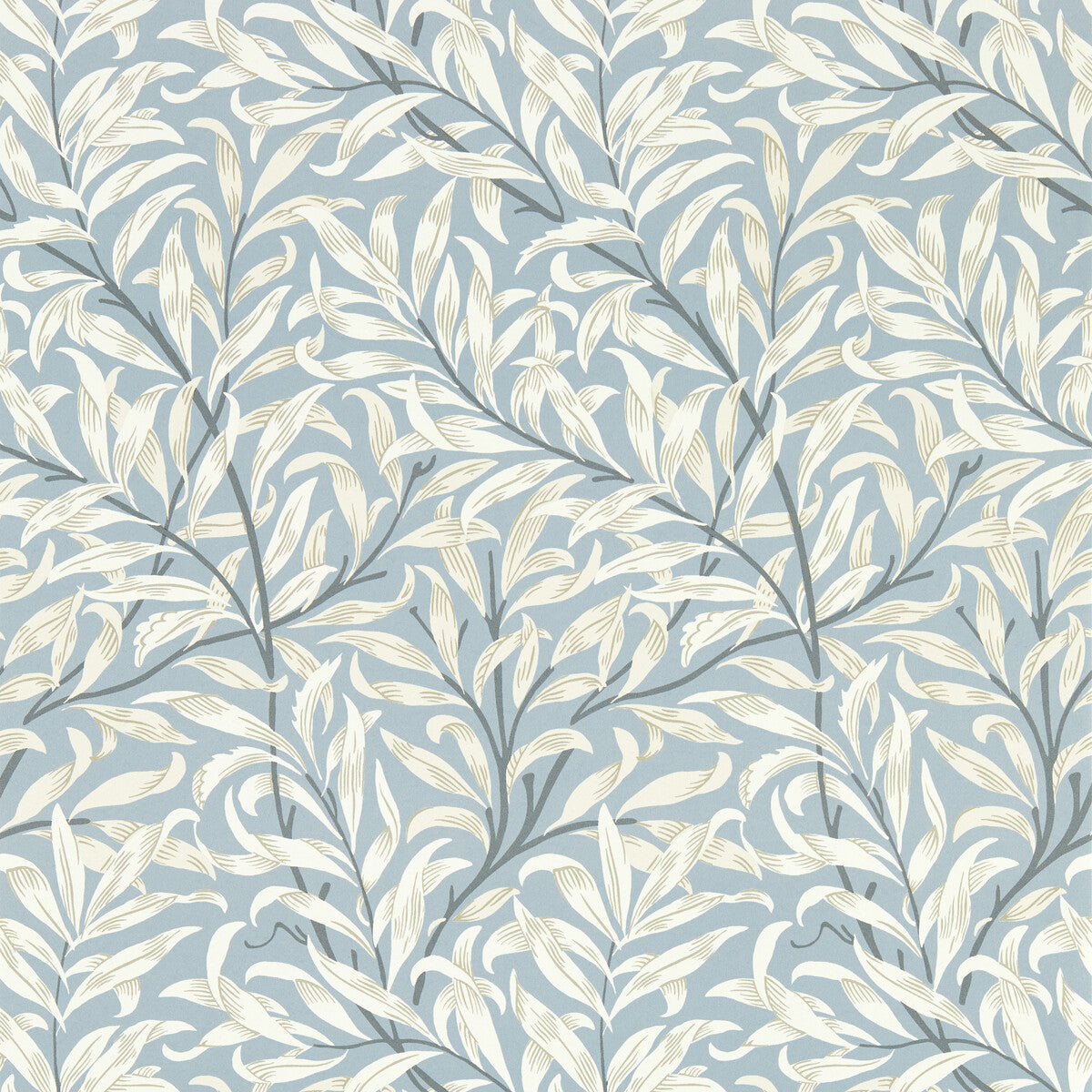 Clarke And Clarke Willow Boughs Dove Wp Wallpaper