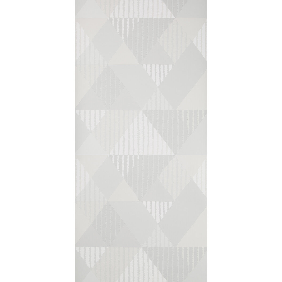 Kravet Design x Sarah Richardson Mod Peaks Platinum Wallpaper