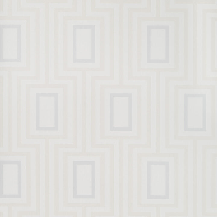 Kravet Design x Sarah Richardson Metromod Platinum Wallpaper