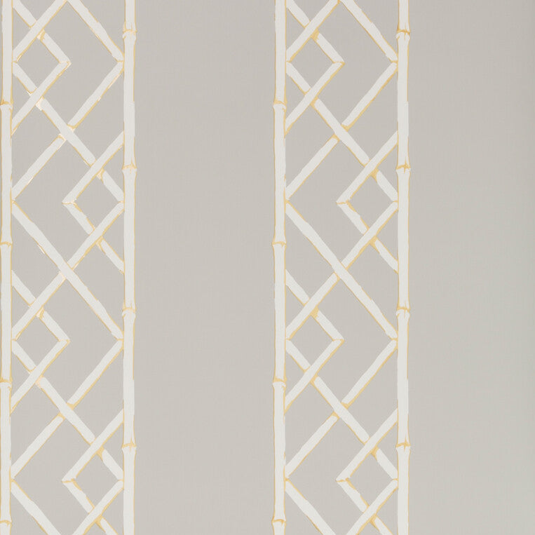 Kravet Design x Sarah Richardson Latticework Citrine Wallpaper