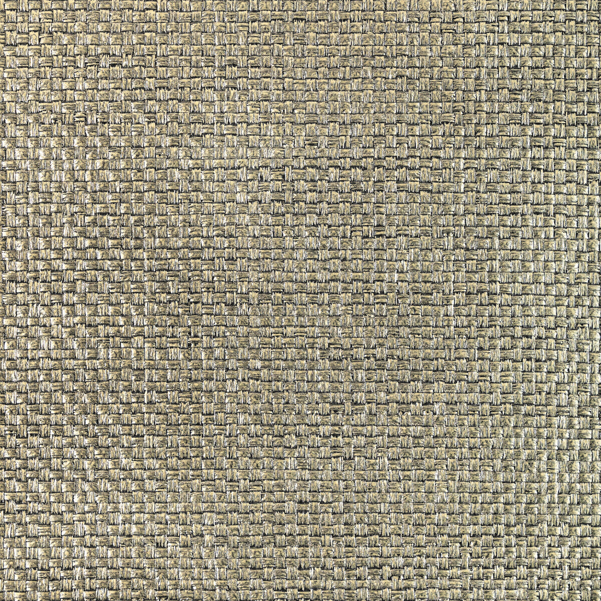 Kravet Couture Metallic Weave Brass Wallpaper