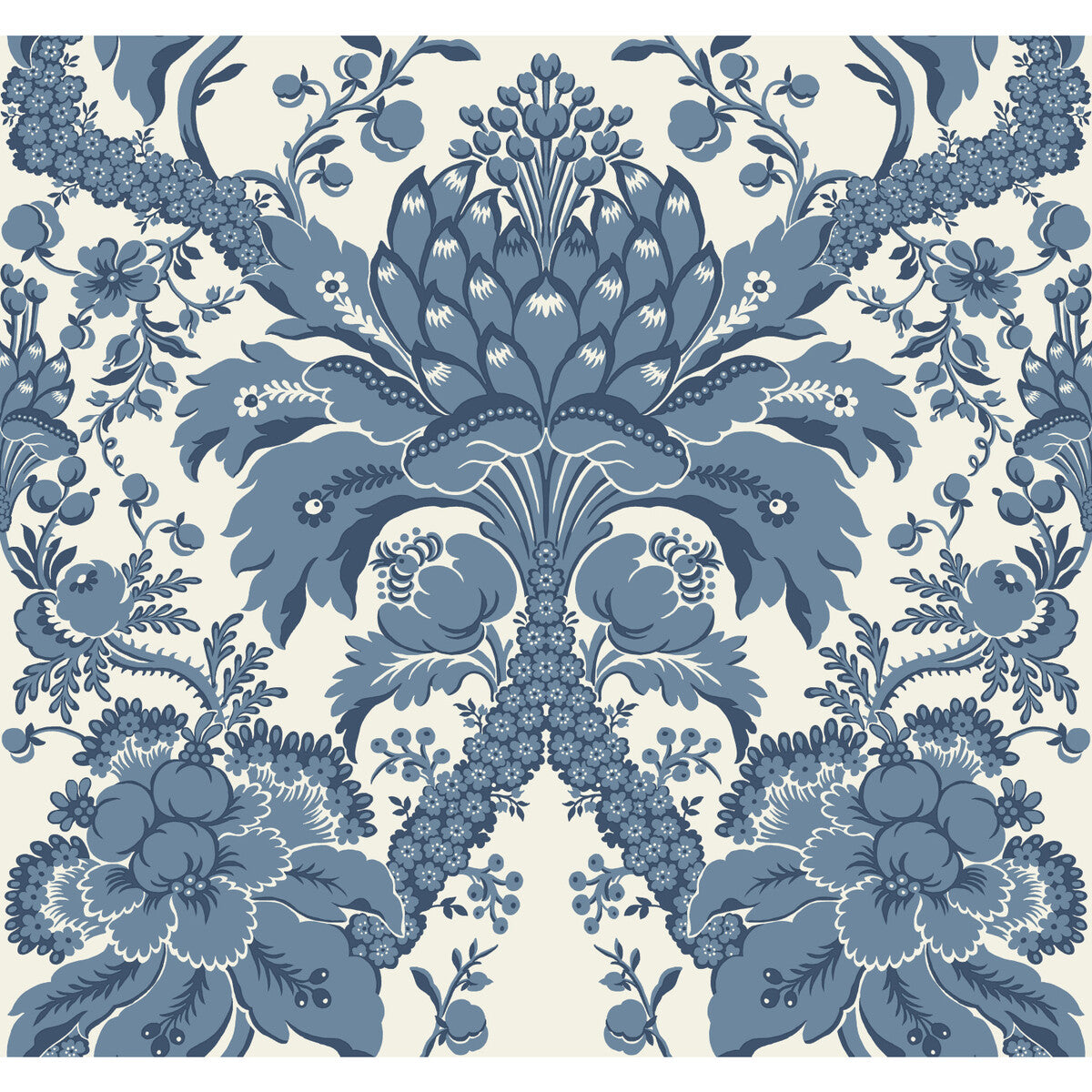 Damask Resource Library x Kravet Design W3890-155 Wallpaper