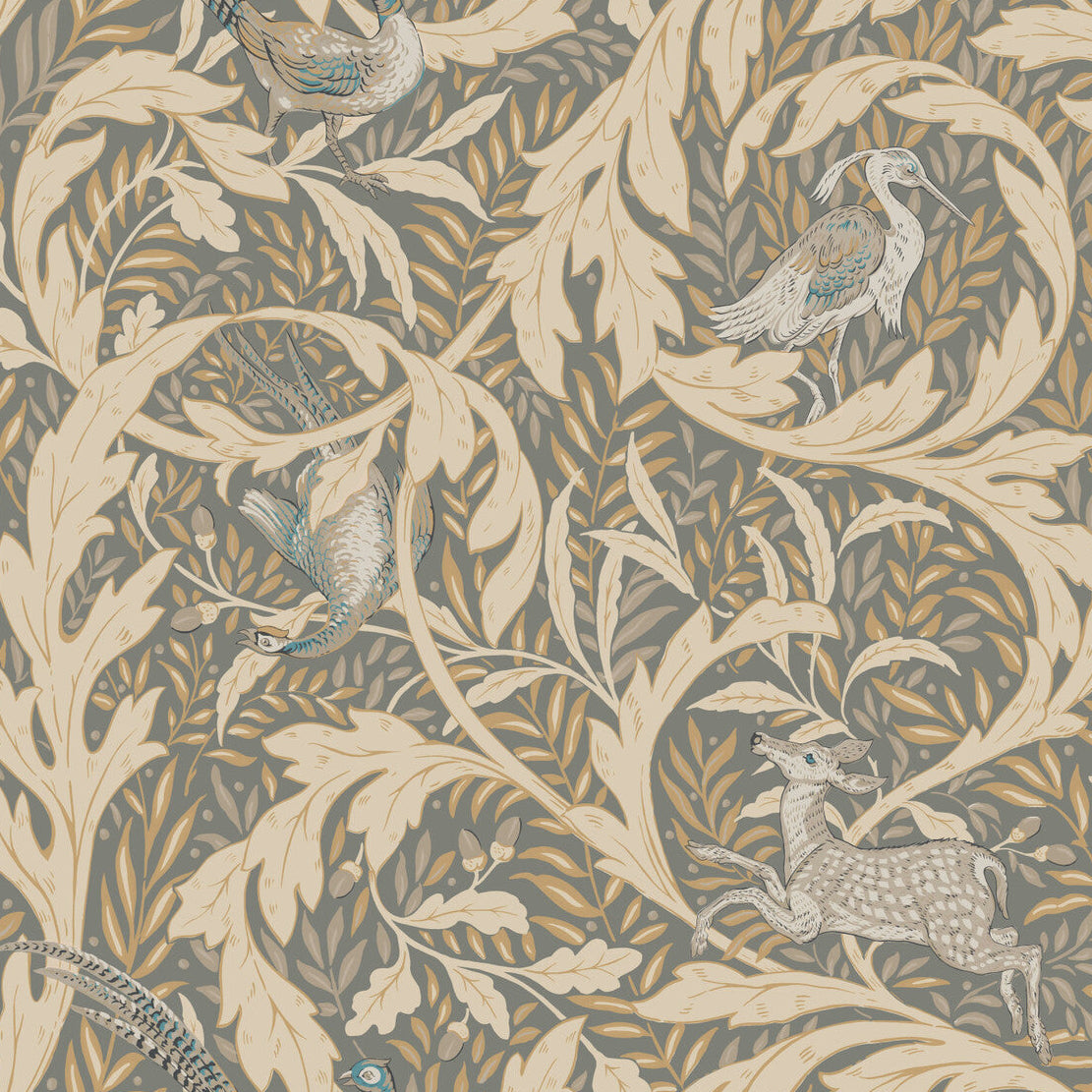 Ronald Redding Arts & Crafts x Kravet Design W3925-1611 Wallpaper