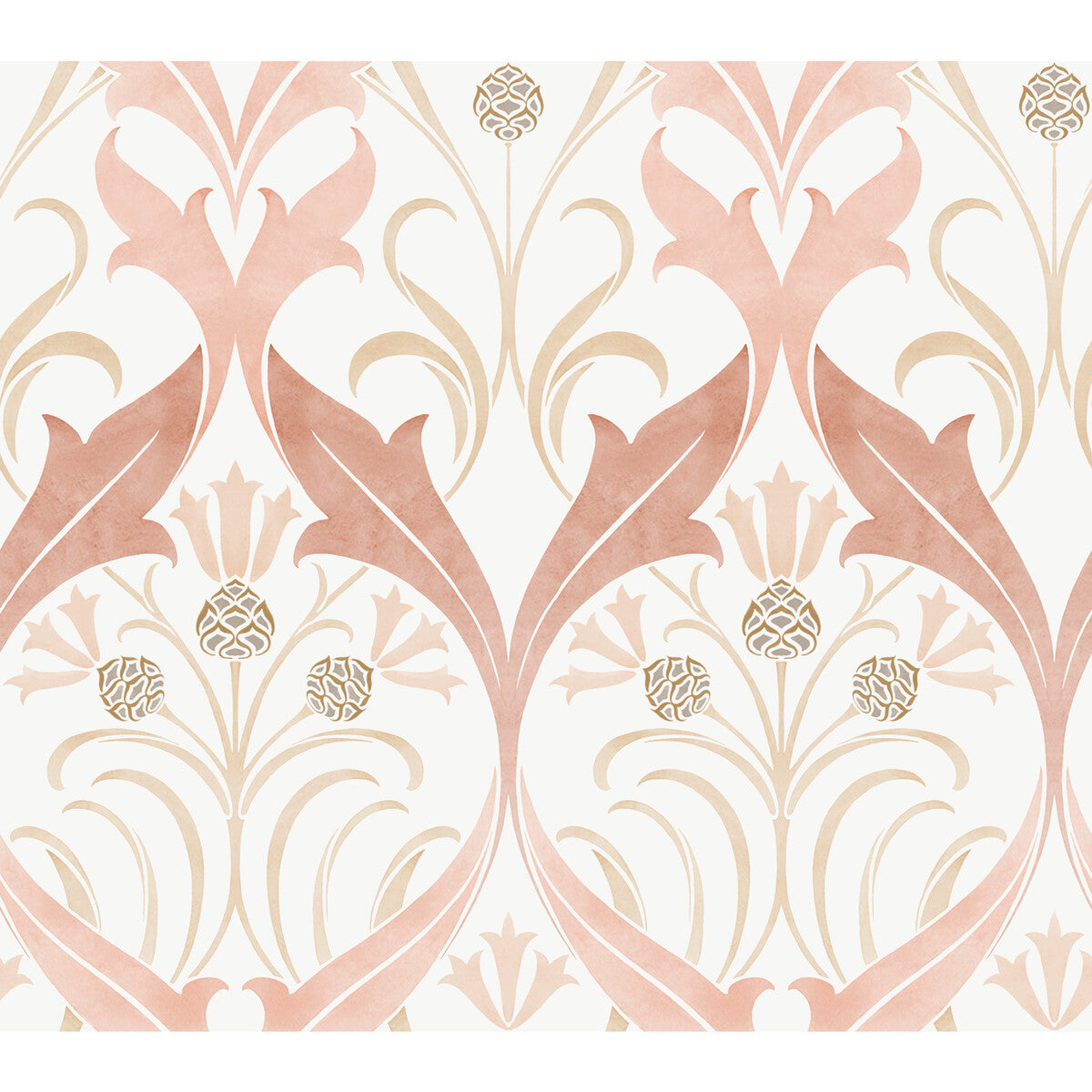 Ronald Redding Arts & Crafts x Kravet Design W3930-1612 Wallpaper