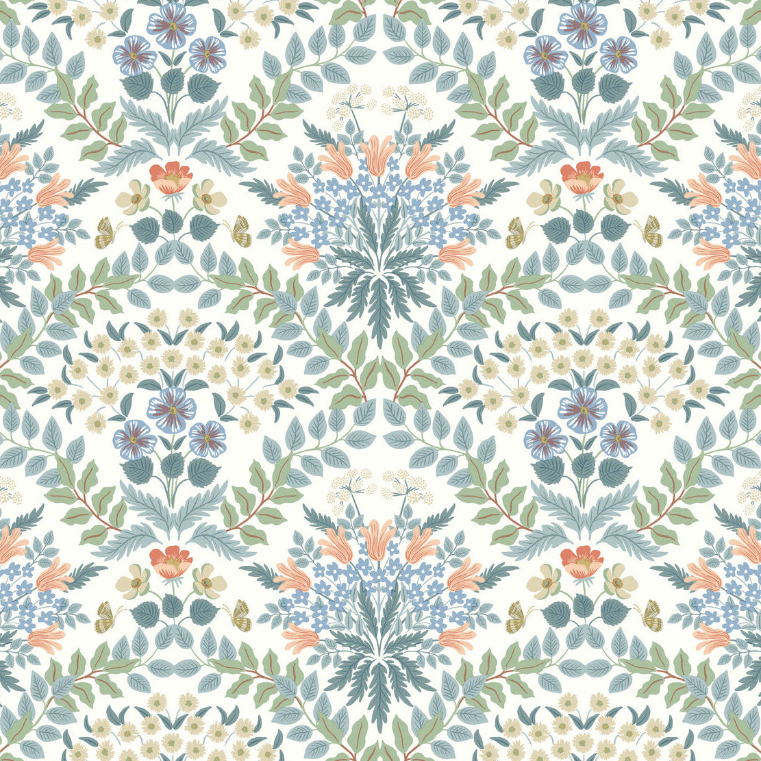 Rifle Paper Co Second Edition x Kravet Design W3941-1523 Wallpaper
