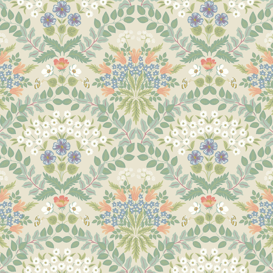 Rifle Paper Co Second Edition x Kravet Design W3941-1623 Wallpaper