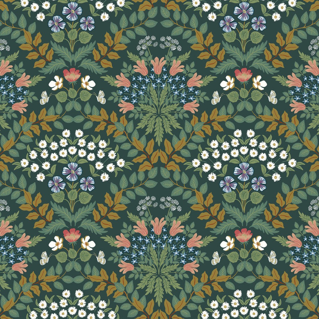 Rifle Paper Co Second Edition x Kravet Design W3941-34 Wallpaper