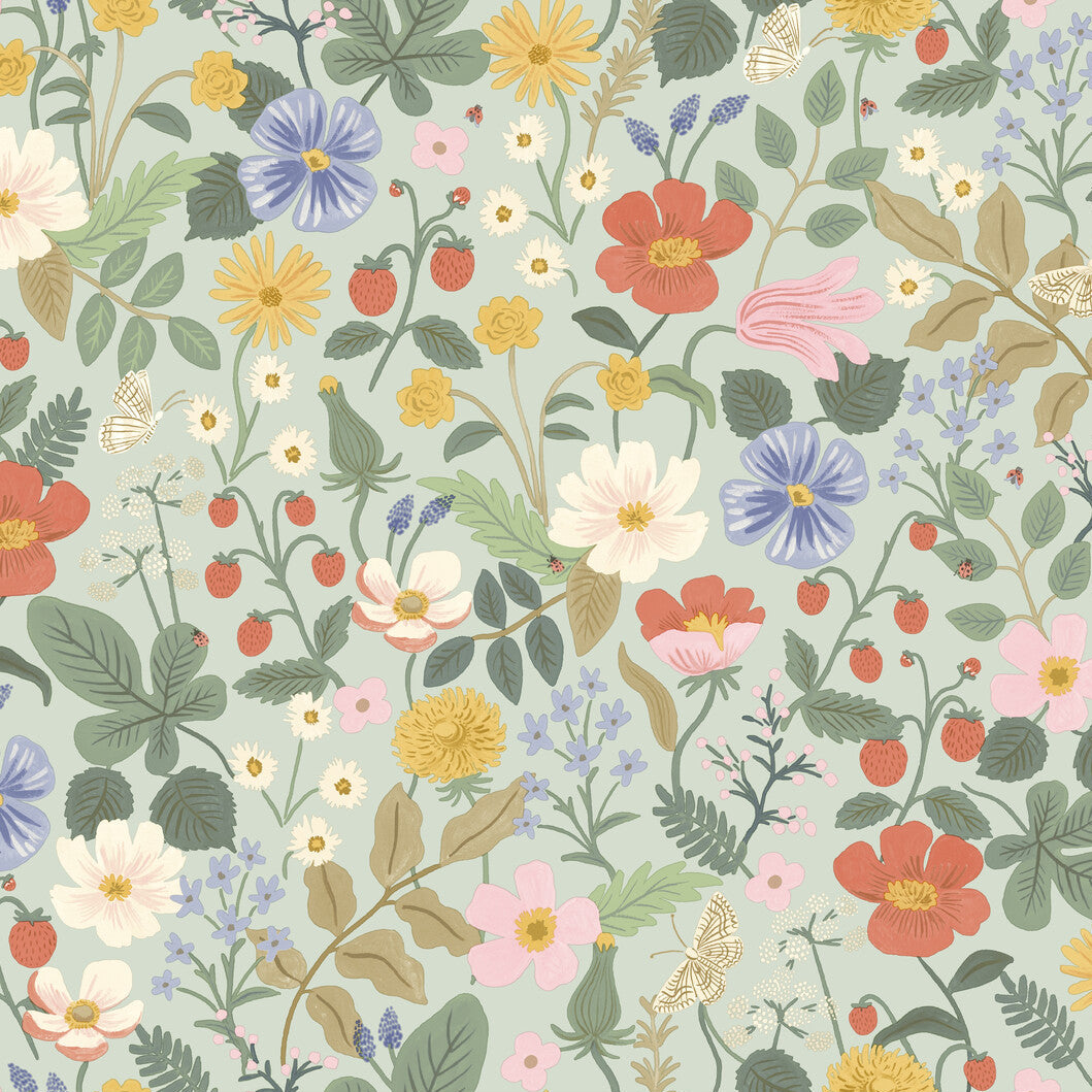 Rifle Paper Co Second Edition x Kravet Design W3943-194 Wallpaper