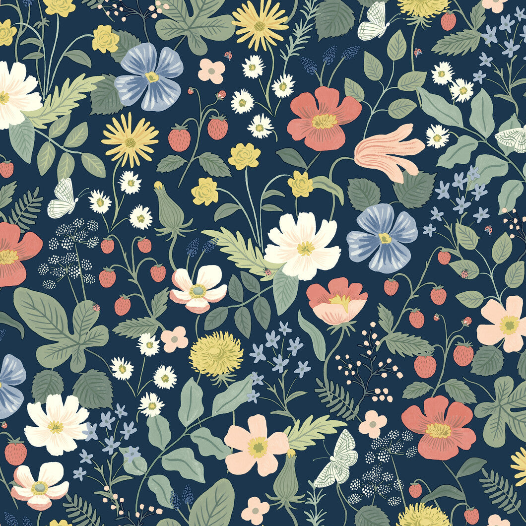 Rifle Paper Co Second Edition x Kravet Design W3943-312 Wallpaper