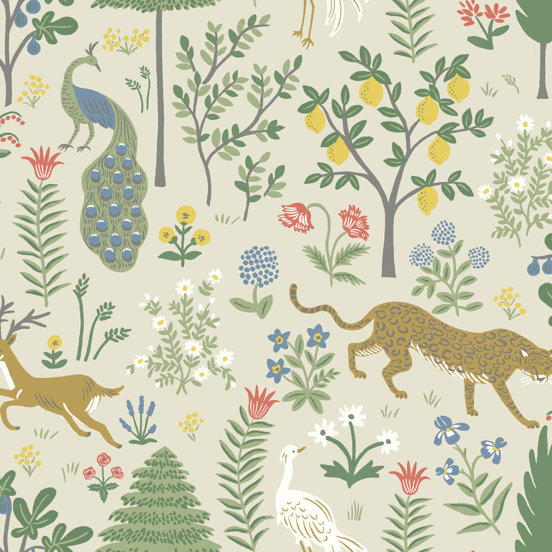 Rifle Paper Co Second Edition x Kravet Design W3945-1614 Wallpaper