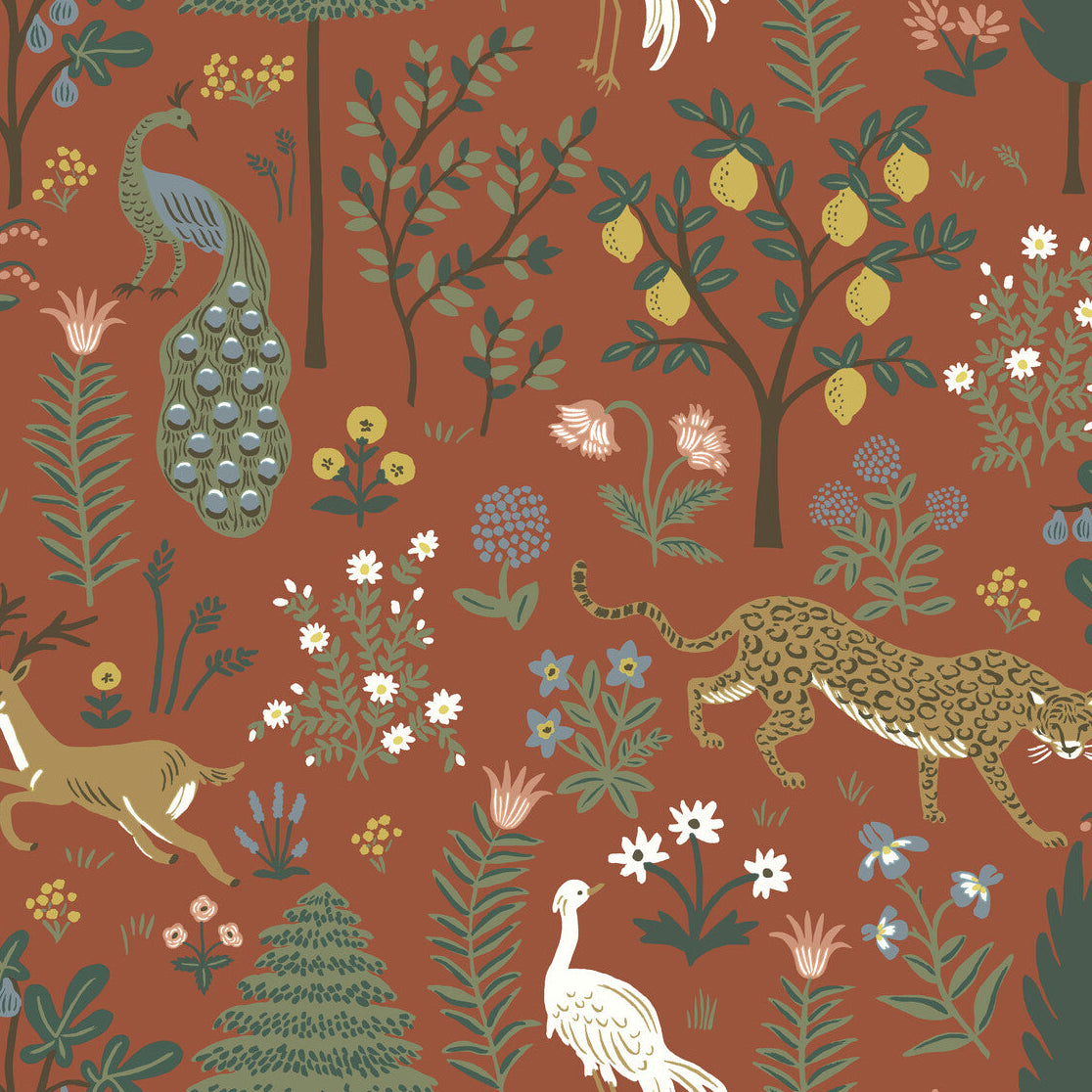 Rifle Paper Co Second Edition x Kravet Design W3945-319 Wallpaper