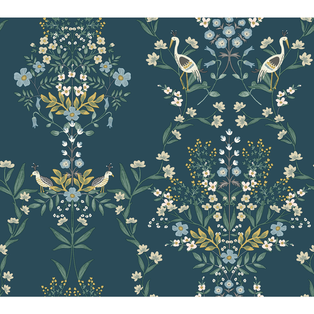 Rifle Paper Co Second Edition x Kravet Design W3949-516 Wallpaper