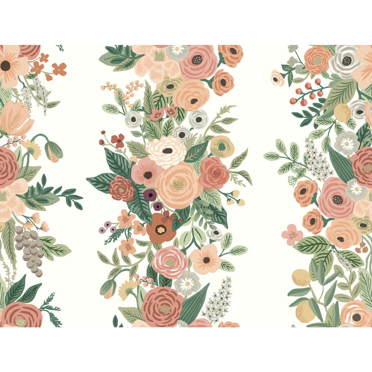 Rifle Paper Co Second Edition x Kravet Design W3954-312 Wallpaper