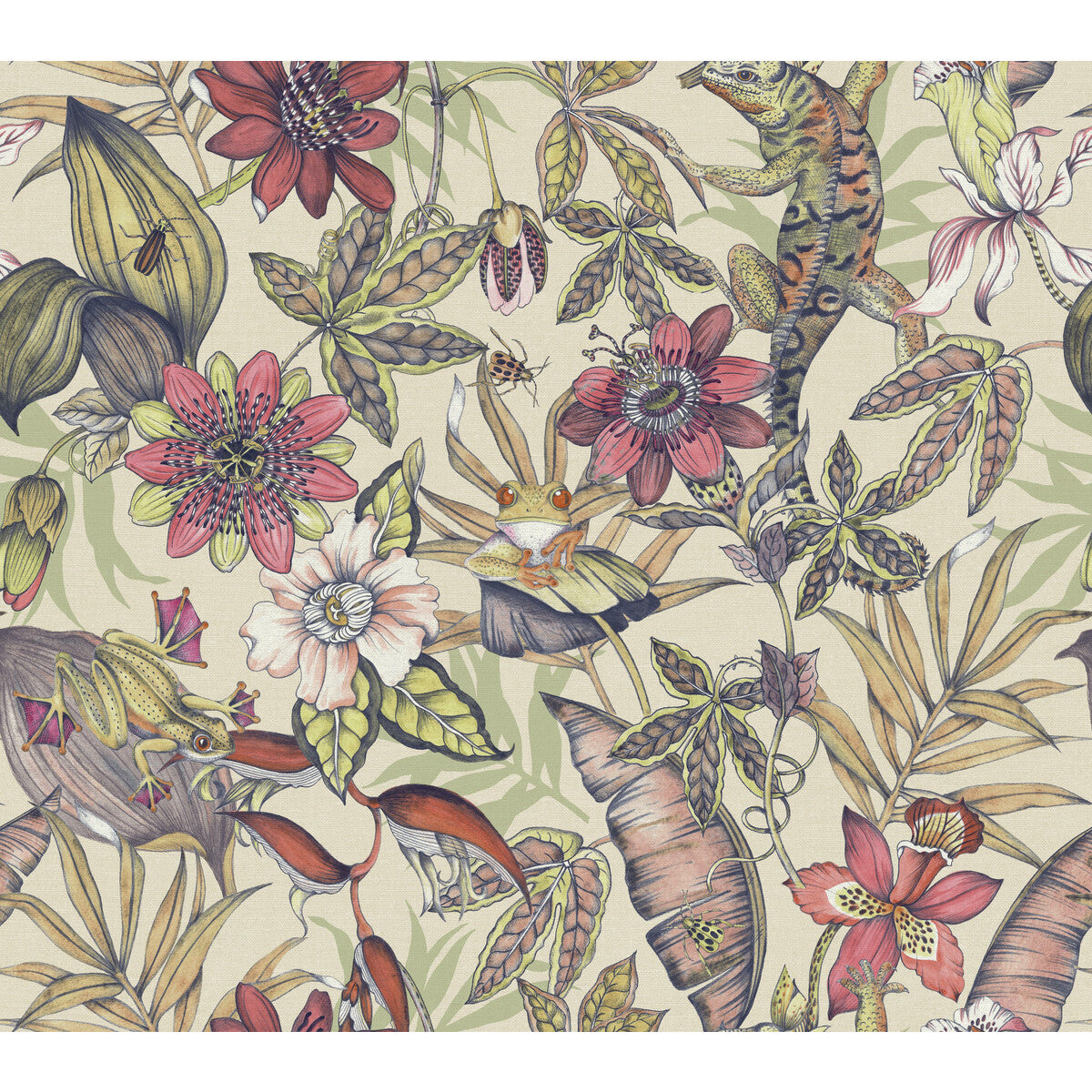 Blooms Second Edition Resource Library x Kravet Design W4131-710 Wallpaper