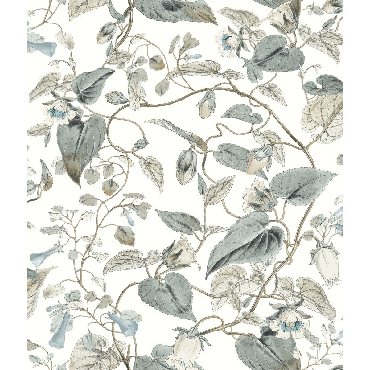 Blooms Second Edition Resource Library x Kravet Design W4132-511 Wallpaper