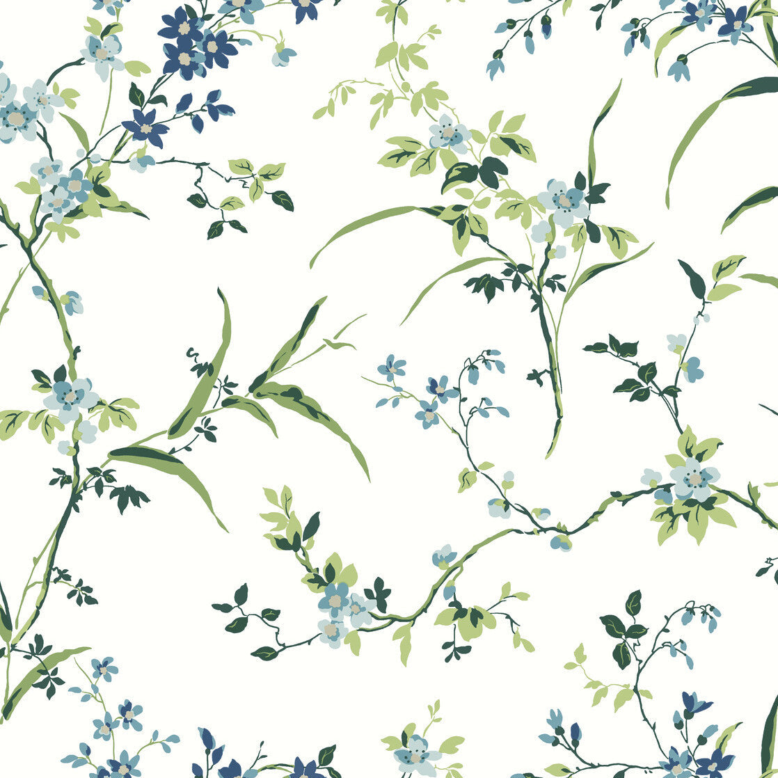 Blooms Second Edition Resource Library x Kravet Design W4135-315 Wallpaper