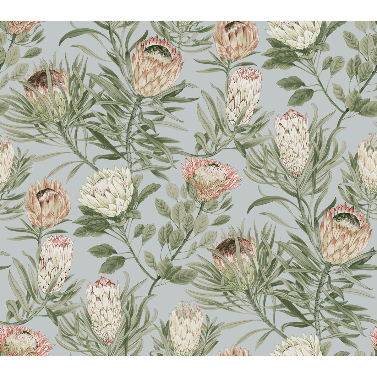 Blooms Second Edition Resource Library x Kravet Design W4136-711 Wallpaper