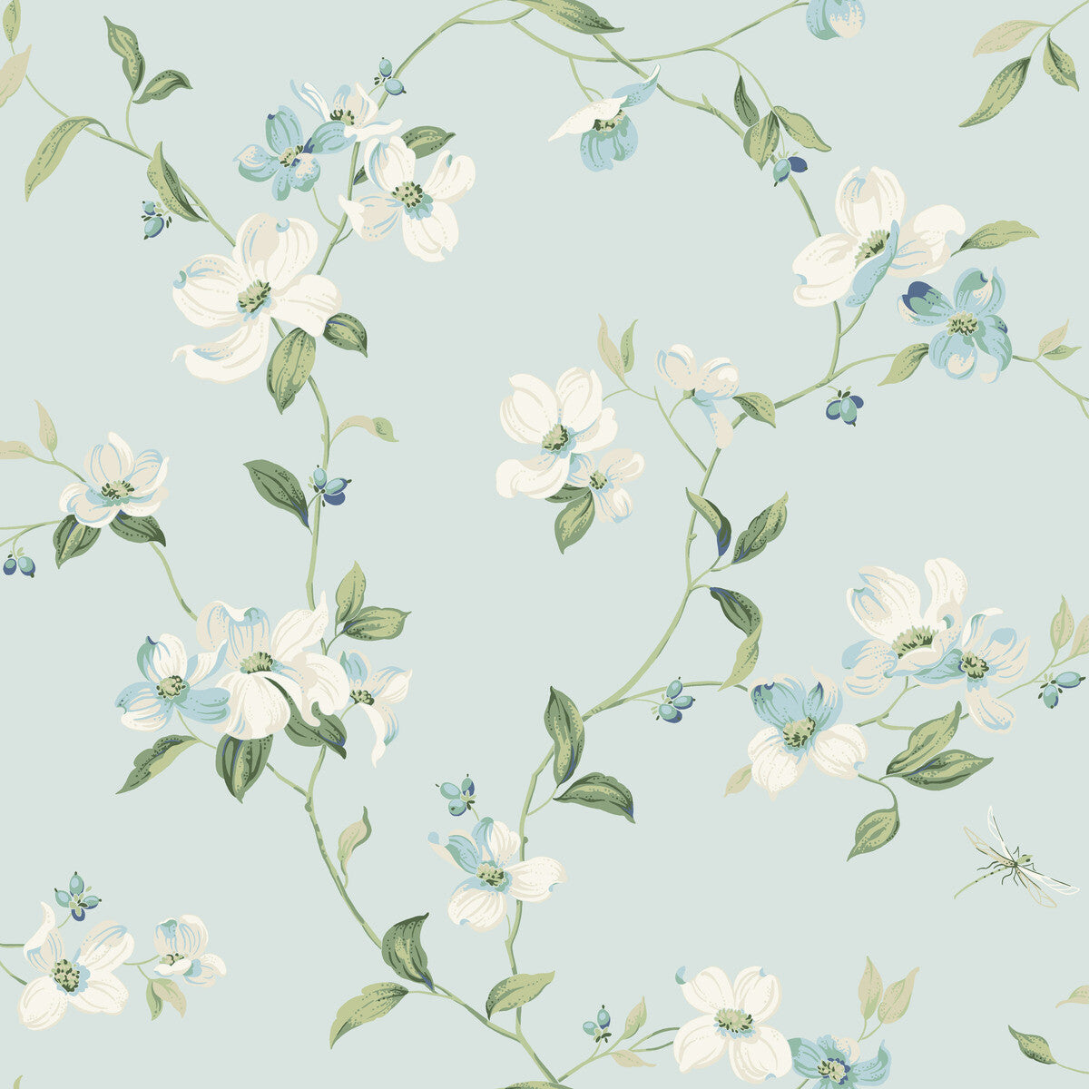 Blooms Second Edition Resource Library x Kravet Design W4137-15 Wallpaper