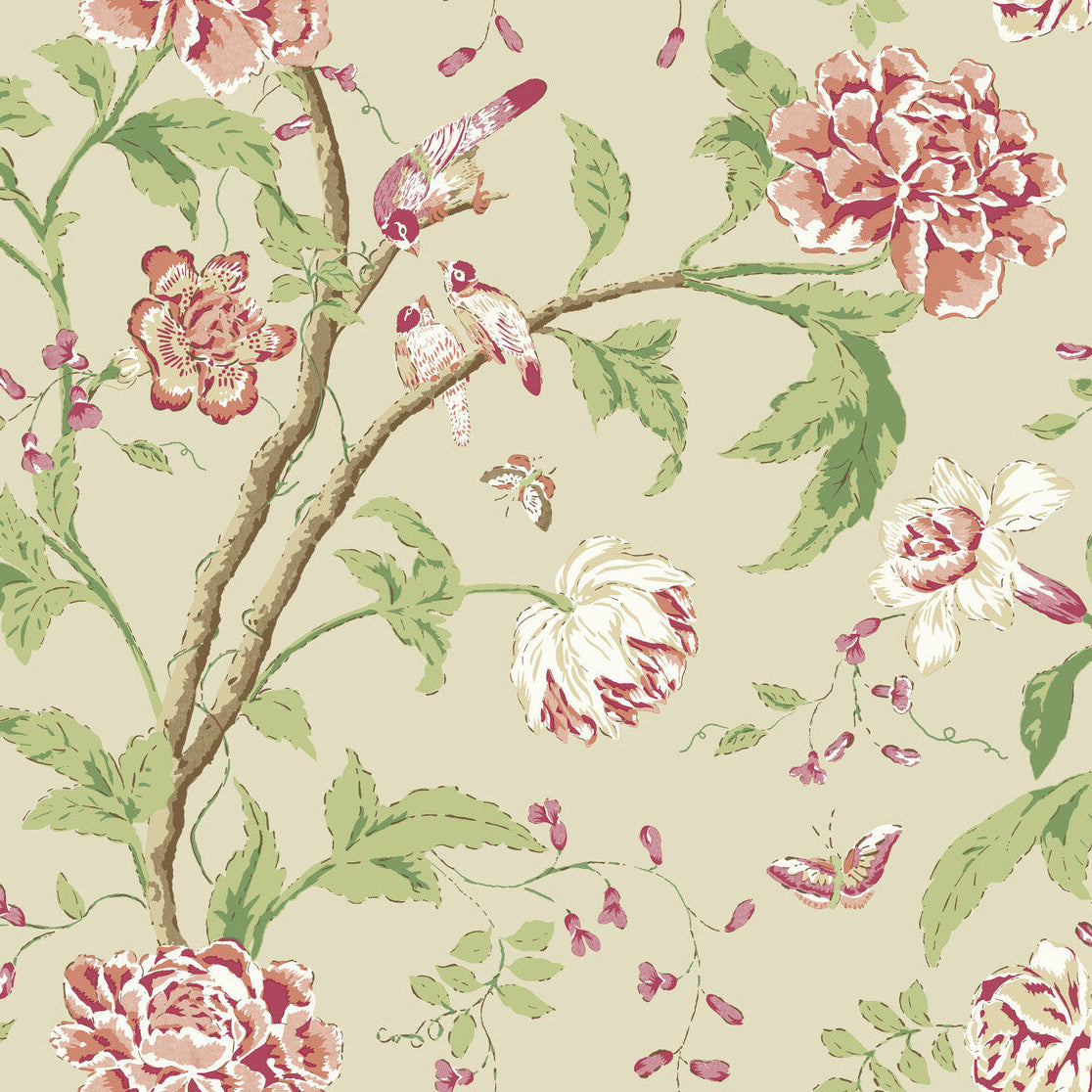 Blooms Second Edition Resource Library x Kravet Design W4139-7 Wallpaper