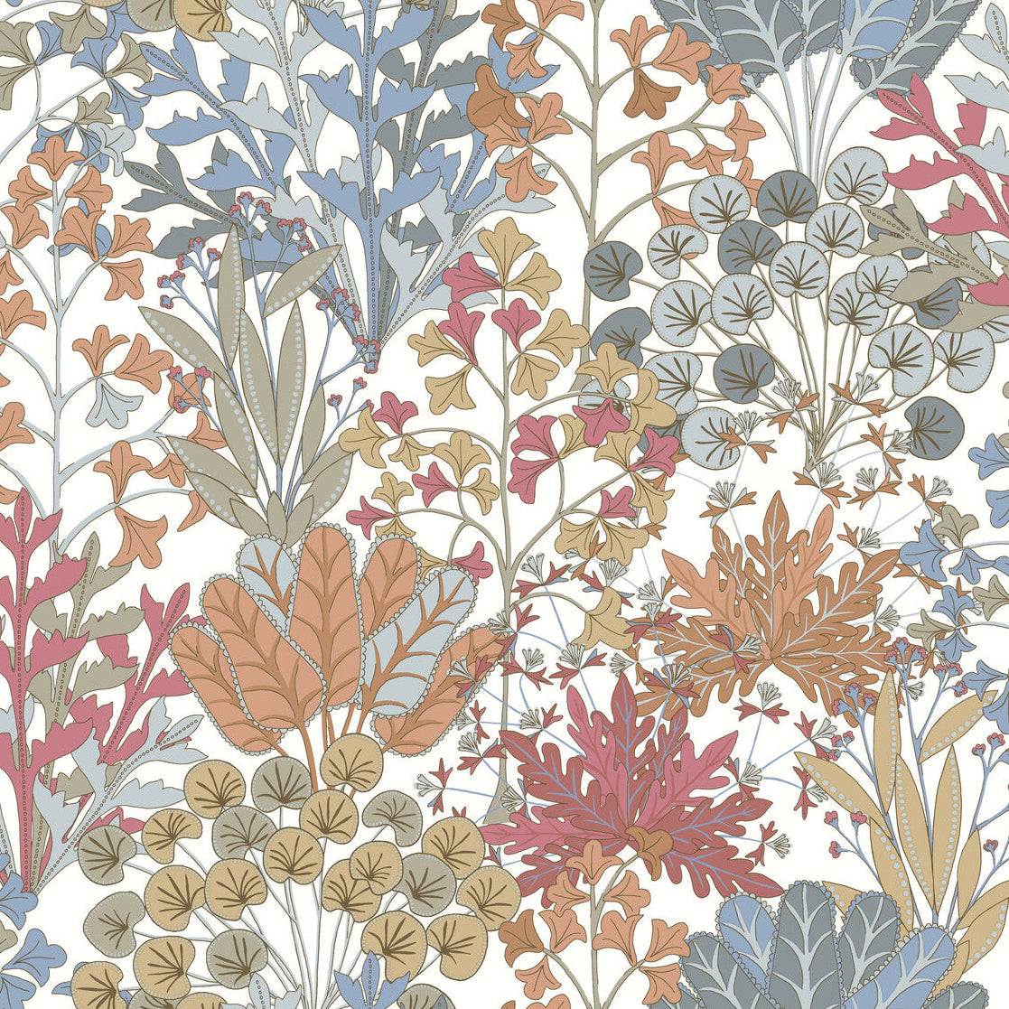 Blooms Second Edition Resource Library x Kravet Design W4142-517 Wallpaper