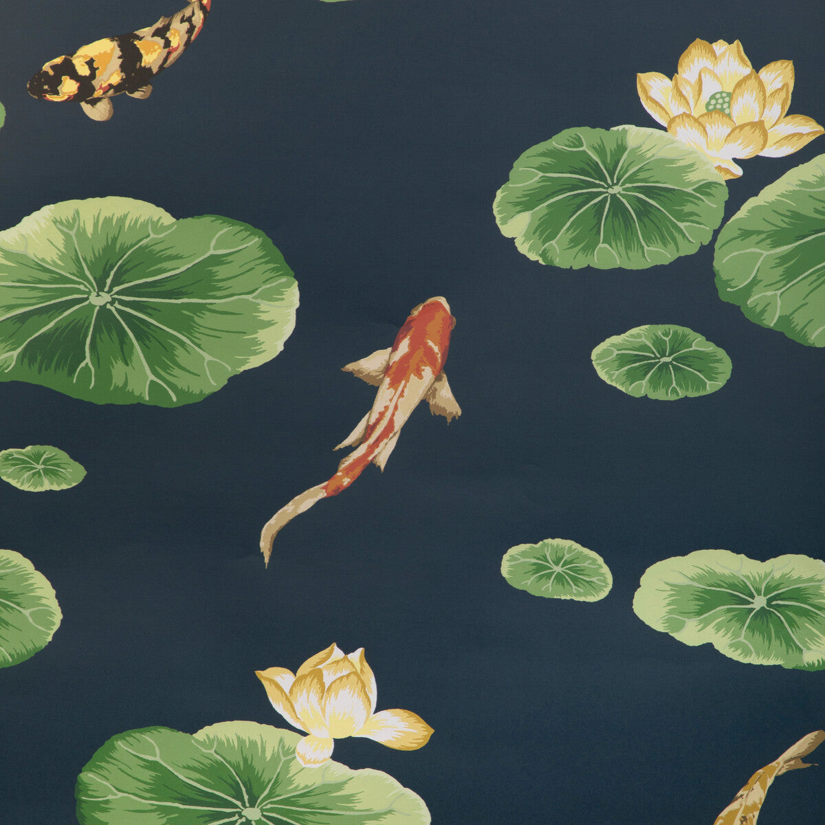 Kravet Couture Lotus Pond Wp Lagoon Wallpaper
