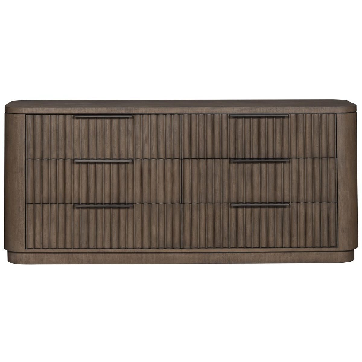 Vanguard Furniture Grandhaven Flaxen Stone Fluted Front Dresser