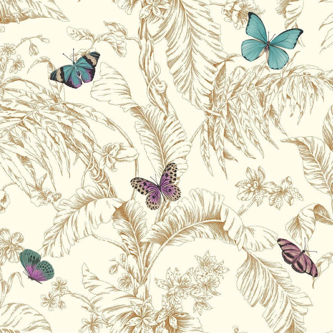 Toiles Resource Library x Kravet Design W4234-413 Wallpaper