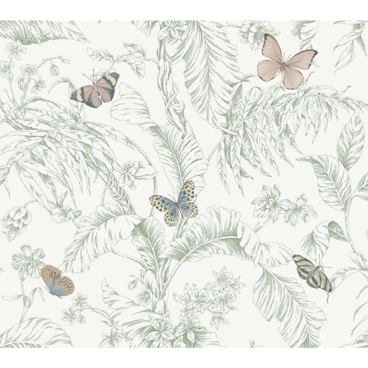 Toiles Resource Library x Kravet Design W4234-73 Wallpaper