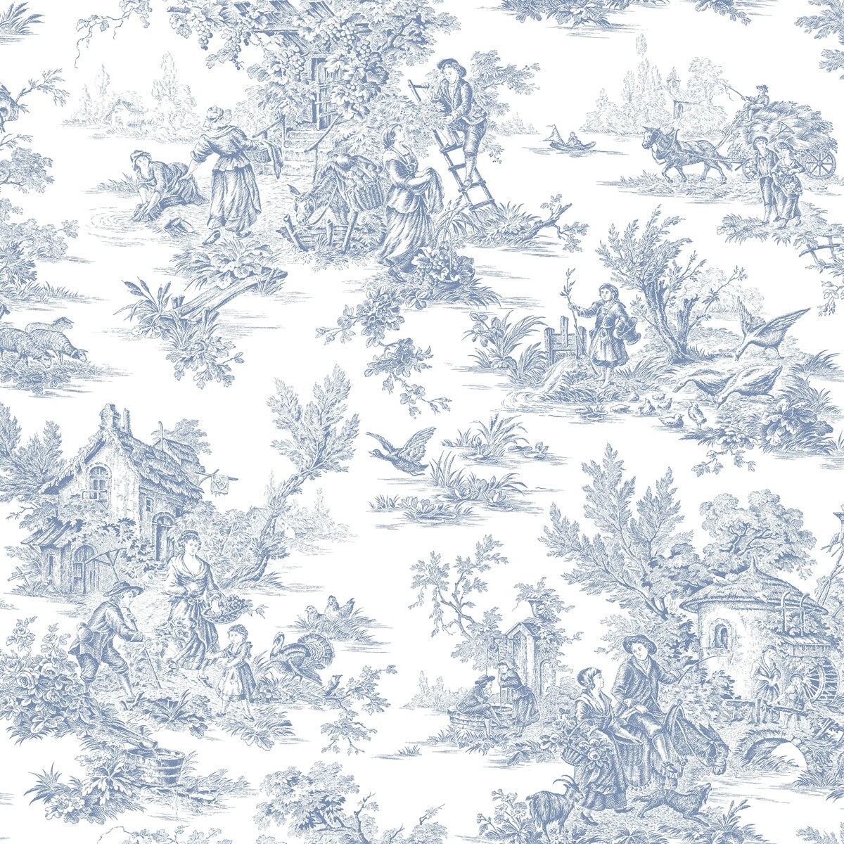 Toiles Resource Library x Kravet Design W4235-5 Wallpaper