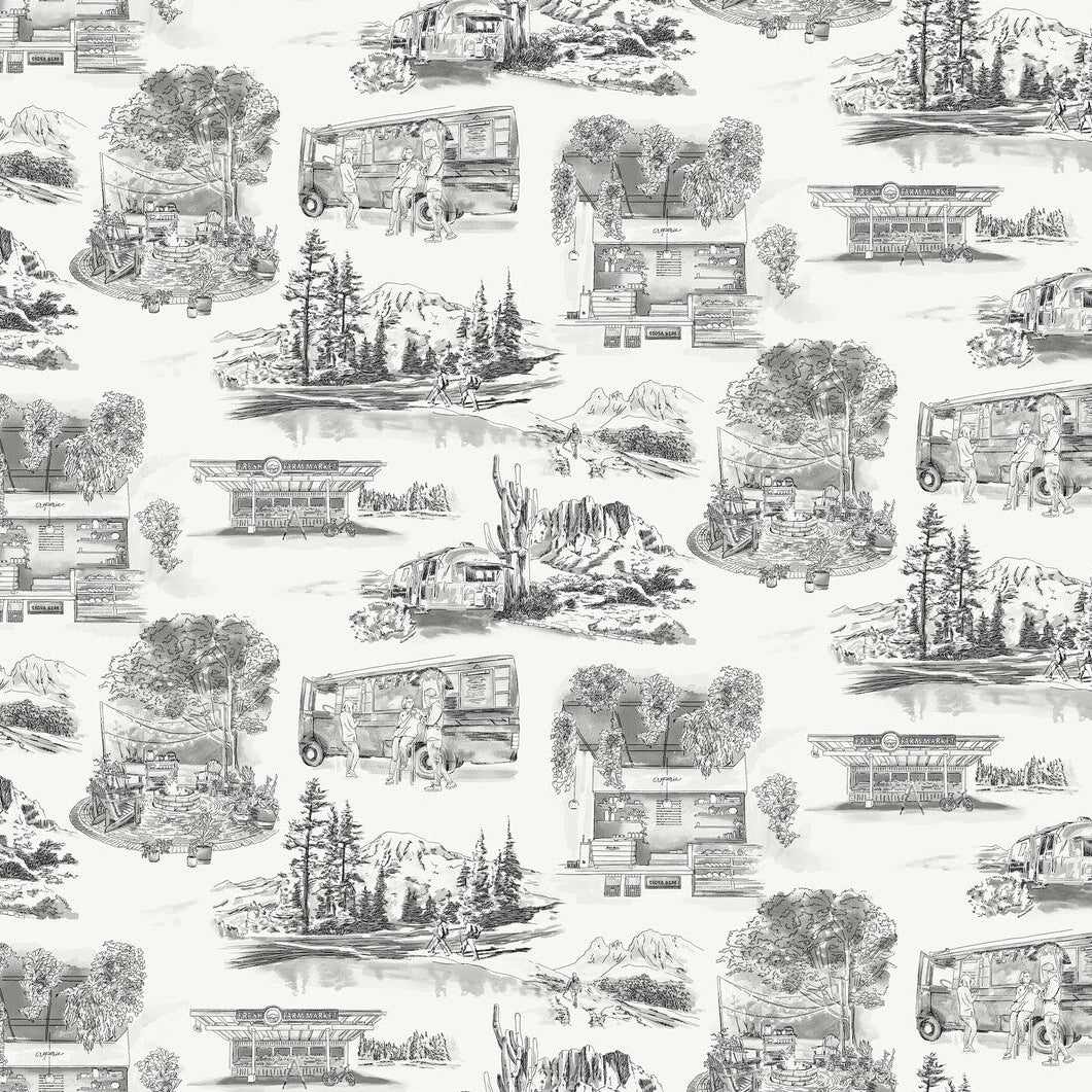 Toiles Resource Library x Kravet Design W4245-1121 Wallpaper