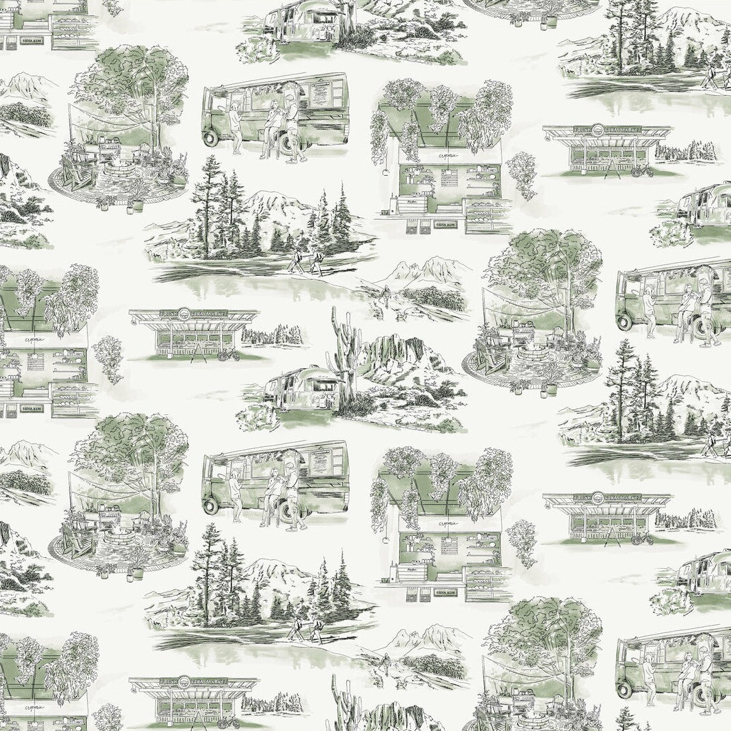 Toiles Resource Library x Kravet Design W4245-31 Wallpaper