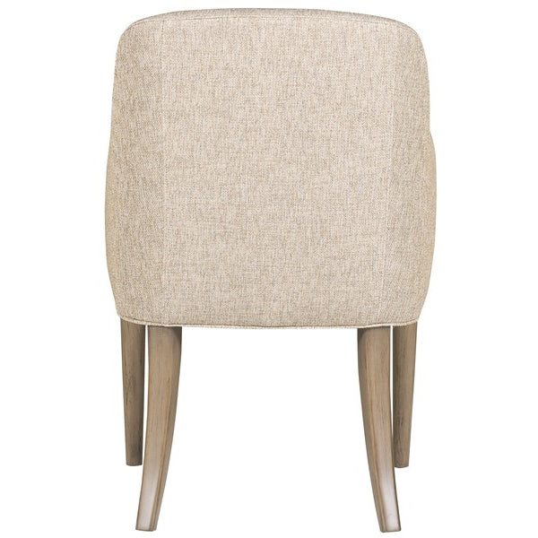 Vanguard Furniture Grandhaven Karmel Sandstone Fabric/Flaxen Stone Dining Arm Chair