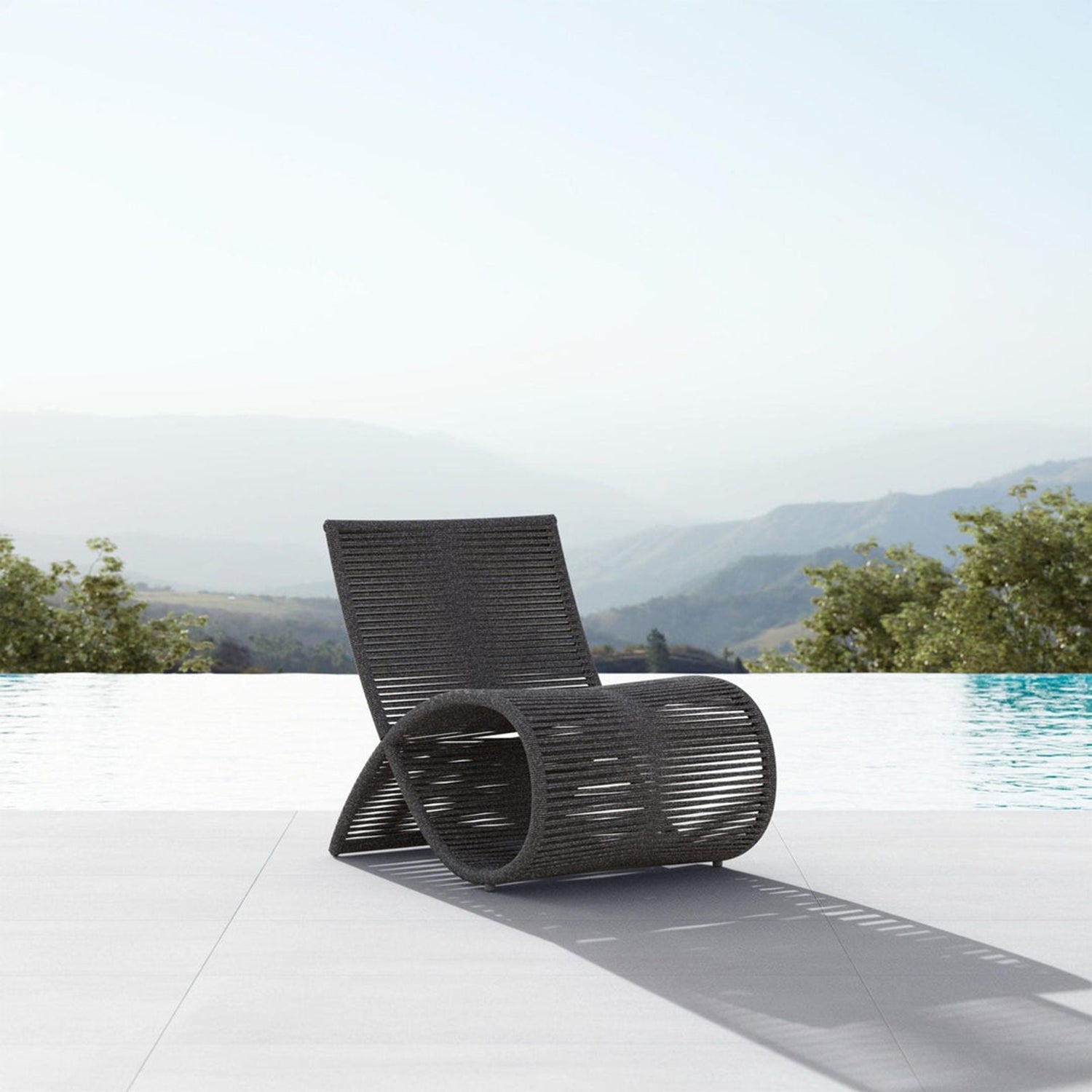 Azzuro Living Wave Club Chair Set of 2